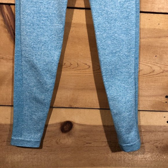 Gym Shark High Waisted Legging Seamless Womens Size Small Athletic Fitness Teal - Picture 10 of 10